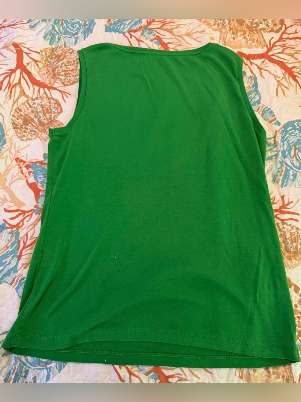 Talbots Sleeveless Cotton Tank - Picture 2 of 5